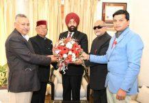 भारतीय रेड क्रॉस समिति राज्य शाखा के पदाधिकारियों ने की राज्यपाल से भेंट