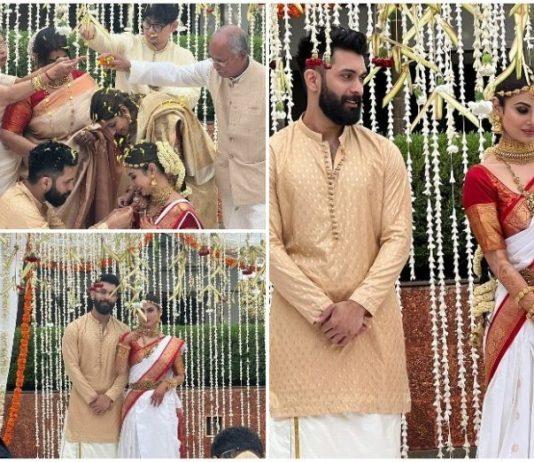 शादी के बंधन में बंधे मौनी रॉय और सूरज नांबियार