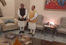 अध्यक्ष जेपी नड्डा से मिले पूर्व मुख्य्मन्त्री रमेश पोखरियाल निशंक, आधे घंटे से ज्यादा हुई दोनों की बातचीत, मुख्य फोकस रहा उत्तराखंड चुनाव