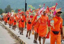 हरिद्वार से यूपी कांवड़ ले जा रहे युवक की सड़क हादसे में मौत