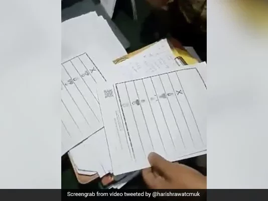 बैलेट वाले वायरल वीडिओ के बाद भाजपा का पलटवार । कहा कांग्रेस की हार तय ,बयानों में दिखाई दे रही बौखलाहट ।