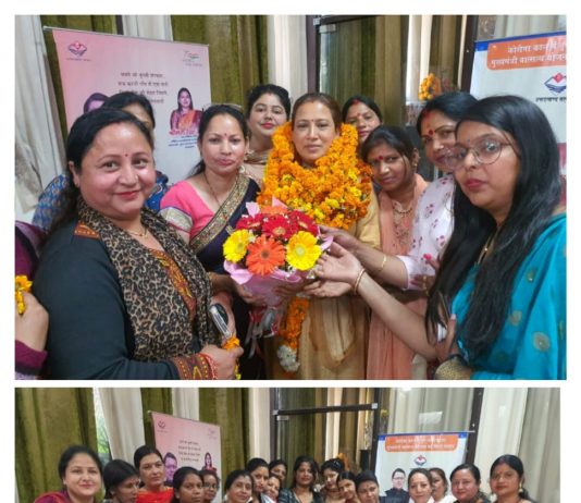 अपने कार्यकाल में किए ठोस पहल: आंगनबाड़ी संगठनों ने किया रेखा आर्य का स्वागत विभागों को सशक्त करने में रहा ध्यान