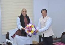 केंद्रीय रक्षा मंत्री के समक्ष प्रेमचंद अग्रवाल ने की सीएम पद की दावेदारी पेश