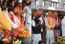 शपथ गृहण करने से पहले सीएम धामी समेत अन्य भाजपा विधायकों ने लगाई भगवान के दर में हाजिरी