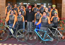 राज्यपाल ने अतुल्य गंगा साइक्लॉथन को किया रवाना, एक हजार पूर्व सैनिक अभियान में शामिल