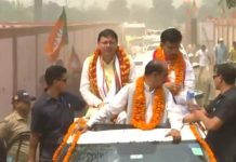 सीएम धामी ने उपचुनाव की सीट पर लगाया जोर, बनबसा से टनकपुर तक किया रोड शो