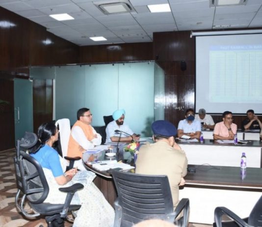 सीएम धामी ने दिए अधिकारियों को निर्देश, मानसून से पहले आपदा प्रबंधन की करें पूरी तैयारी