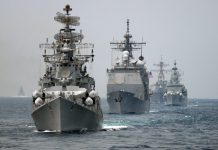 भारतीय नौसेना के लिए बड़ा दिन, रक्षा मंत्री राजनाथ सिंह ने दो जंगी जहाजों को दिखाई हरी झंडी