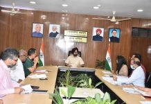 मुख्य सचिव ने जनपदों से संबंधित समस्याओं का समाधान करने के दिए निर्देश