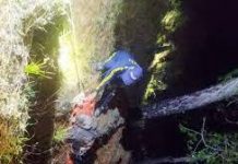 कार अनियंत्रित होकर खाई में गिरी 3 की मौत एक घायल