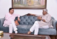 केंद्रीय जलशक्ति मंत्री गजेद्र सिंह शेखावत से मिले सीएम धामी, जमरानी बांध परियोजना समेत अन्य योजनाओं को शुरू करने का किया अनुरोध