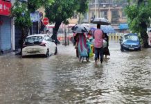 भारी बारिश के चलते मौसम विभाग ने किया दो दिन का येलो अलर्ट जारी