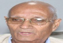 नहीं रहे प्रशिद्ध समाजसेवी पद्मश्री अवधेश कौशल, सीएम ने जताया शोक