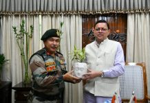 सीएम धामी ने की मेजर जनरल संजीव खत्री से मुलाकात