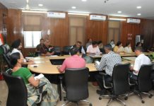 मुख्य सचिव की अध्यक्षता में अग्निपथ योजना के तहत भर्ती को लेकर शासन पुलिस एवं सेना के अधिकारियों के मध्य हुई बैठक