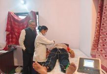 राष्ट्रीय रेड क्रॉस सोसायटी उत्तराखंड ने मैड्रीटीना हॉस्पिटल के सहयोग से क्यारीकुली भट्टा में लगाया निशुल्क हृदय रोग जांच शिविर