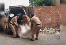 करोड़ों की जमीन के लिए युवक को मारपीट कर छत से फेका