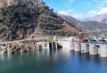 प्रदेश में बारिश के बढ़ने से व्यासी परियोजना को मिली जान, बिजली का उत्पादन प्रतिदिन दस लाख यूनिट पार