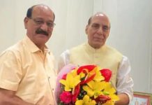 वन मंत्री सुबोध उनियाल ने की रक्षा मंत्री राजनाथ सिंह से मुलाकात