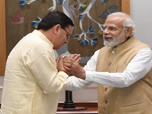 सीएम धामी ने उत्तराखंड में हो रहे विकास के लिए प्रधानमंत्री नरेन्द्र मोदी का आभार व्यक्त किया