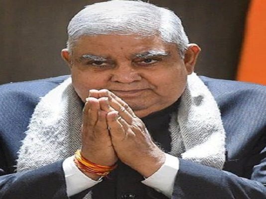 सीएम धामी ने उपराष्ट्रपति चुनाव में जगदीप धनखङ को ऐतिहासिक विजय मिलने पर दी बधाई