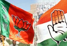 कांग्रेस-भाजपा घमासान: कांग्रेस कार्यकर्ताओं का अग्निपथ योजना, बढ़ती महंगाई और बेरोजगारी के विरोध में राजभवन कूच