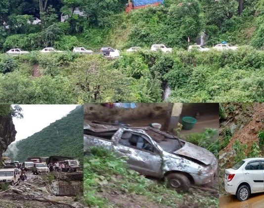 बारिश बनी मुसीबत: कर्णप्रयाग में कई जगहों पर भूस्खलन से बड़ी मुश्किले, घरों में घुसा मलबा
