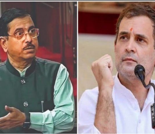 ‘राहुल गांधी नकली गांधी’: प्रहलाद जोशी