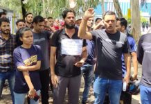 वीपीडीओ भर्ती के चयनित अभ्यर्थियों ने भर्तियां निरस्त करने की बात पर जताया आक्रोश