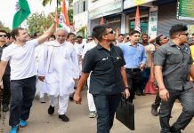 भारत जोड़ों यात्रा का चौथा दिन, राहुल गांधी के समर्थन में उमड़ा जन सैलाब