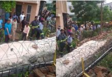 नोएडा में निर्माणाधीन दीवार गिरने से चार मजदूरों की हुई मौत