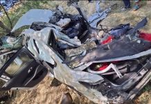 तेज रफ़्तार कार ने ली चालक की जान