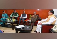 सीएम धामी ने समान नागरिक संहिता के सुझावों के लिए गठित समिति के साथ की बैठक