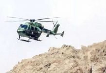 भारतीय सेना का चीता हेलिकॉप्टर हुआ दुर्घटनाग्रस्त, एक पायलट की मौत, दूसरा घायल