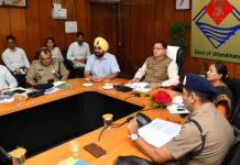 मुख्यमंत्री धामी ने गृह विभाग की समीक्षा बैठक की, अधिकारियों को दिए अहम निर्देश