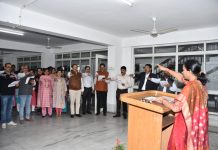 अपर मुख्य सचिव ने सचिवालय के अधिकारियों एवं कार्मिकों को राष्ट्रीय एकता की दिलाई शपथ