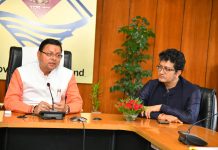सीएम धामी से केंद्रीय सेंसर बोर्ड के अध्यक्ष ने की भेंट, फिल्म सिटी खोलने को लेकर हुआ विचार-विमर्श