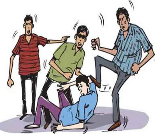 पत्नी को मोबाइल न देने पर सालों ने की जमकर पिटाई