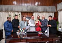 सीएम धामी ने बार काउंसिल के पदाधिकारियों से की भेंट