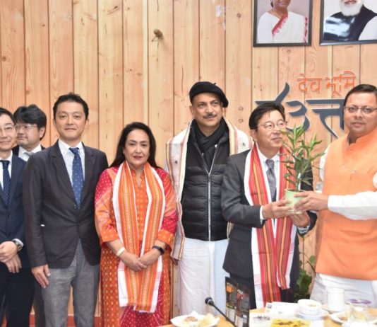 आपदा प्रबंधन एवं भूकम्परोधी तकनीक के क्षेत्र में जापान से सहयोग लिया जाए-मुख्यमंत्री धामी