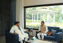 सीएम धामी ने की जे. पी नड्डा से मुलाकात, जन्मदिन की दी शुभकामनाएं