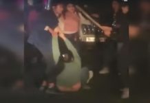 होटल के बाहर लडकियों के बीच मारपीट का विडियो वायरल