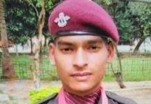 पैरामिलिट्री कमांडो की हादसे में गई जान, परिजनों में मचा हडकंप