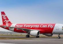 एयर एशिया पर डीजीसीए ने लगाया 20 लाख का जुर्माना