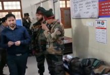 करंट की चपेट में आये सेना के जवान,एक की मौत, तीन घायल