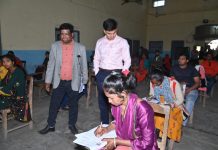 मुख्य विकास अधिकारी ने होने वाली परीक्षाओं की पारदर्शिता को लेकर किया औचक निरीक्षण