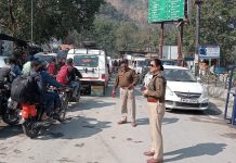 महाशिवरात्रि पर्व के अवसर पर जनपद के सभी पुलिस अधिकारियों व कर्मचारियों ने मुस्तैदी से की ड्यूटी।