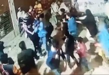 जमीनी विवाद के चलते भाइयों के बीच जमकर चले लाठी-डंडे