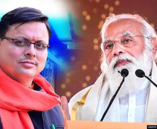 मुख्यमंत्री धामी ने किया प्रधानमंत्री का आभार व्यक्त