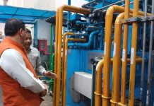 सीएम धामी ने किया लोहियाहेड पावर हाउस का निरीक्षण